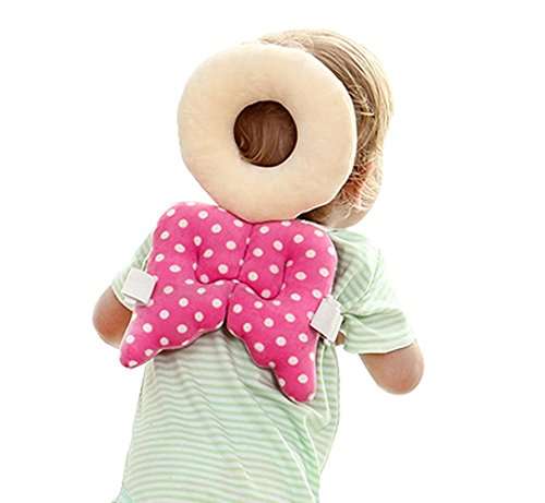Futaba Drop Resistance Head Protection O-Shaped Baby Pillow - Pink 4