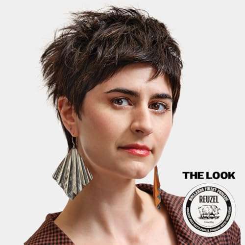 REUZEL Concrete Matte Pomade, Strong All Day Hold, Water Soluble Styling, No Shine and Flake Free, Easy To Wash Out, For All Hairstyles, 12 oz 3