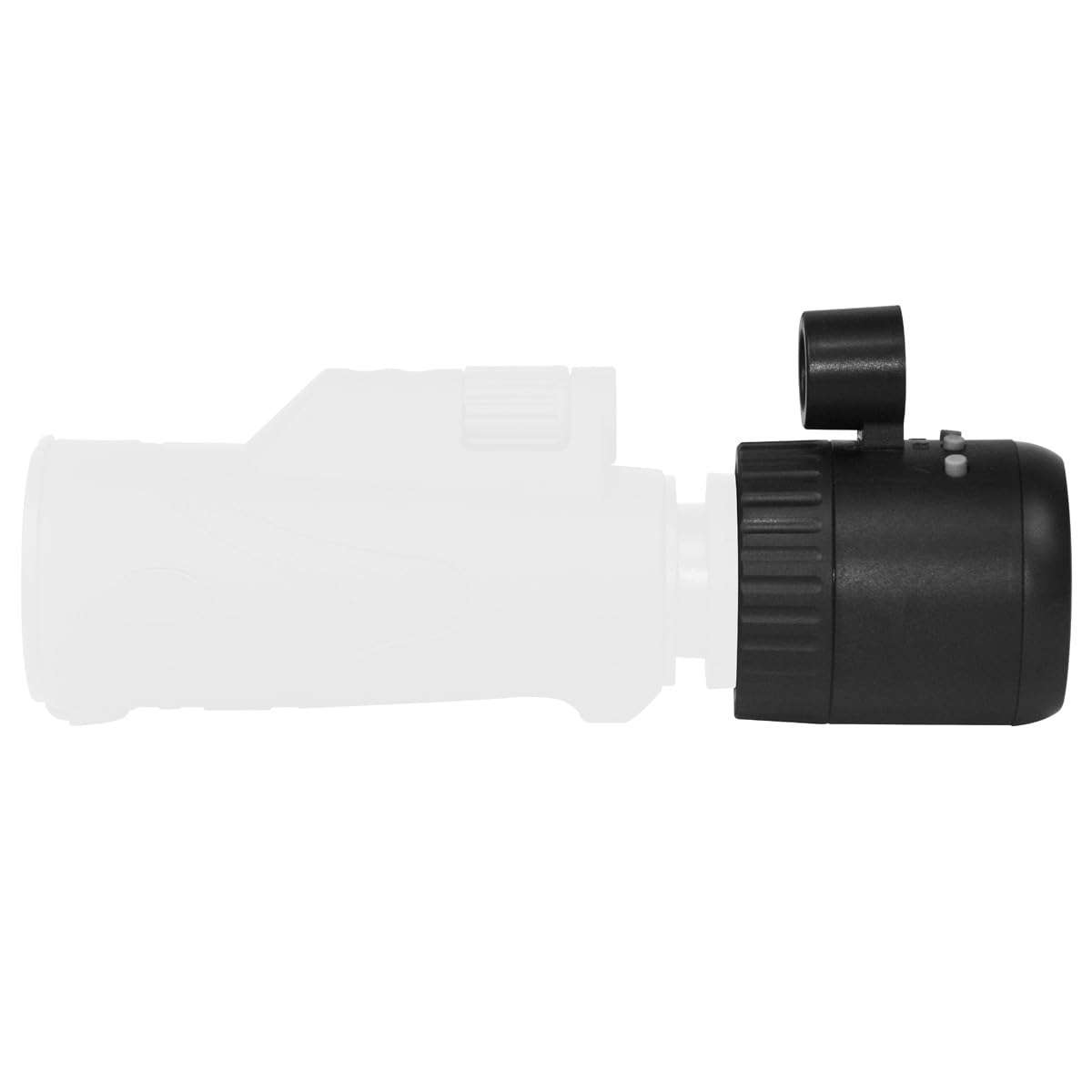 Digital Night Vision monocular Telescope，Day & Night Vision Scope Monocular with 850nm IR 10X Digital Zoom,Easy to Install and use on Various telescopes，and can Also be Used independently(NV100) 1