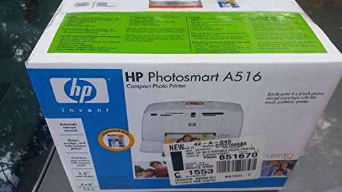 HP Photosmart A516 Compact Photo Printer (Q7021A#ABA) 1