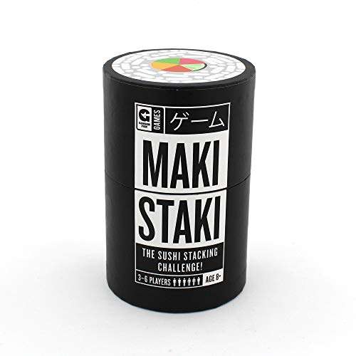 Ginger Fox Maki Staki Sushi Themed Card Game -Collect The Cards to Make Your Maki Perfect Party Game for Up to 6 Players 1
