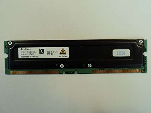 Infineon RAM Memory Module 256MB PC800-45 184-Pin RAMBUS HYR1812840G-845 3