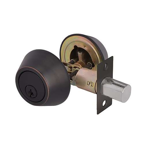 TOGU Double Cylinder Deadbolt Lock with Adjustable Backset,Front Door Lock for Home Entry Doors,Keyed on Both Sides, Oil Rubbed Bronze 1