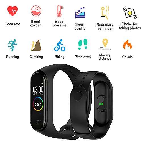 TechKing (SPECIAL DEAL with 12 YEARS WARRANTY Charge K3+ Bluetooth Speaker, M4 Band Bluetooth Fitness Tracker 3