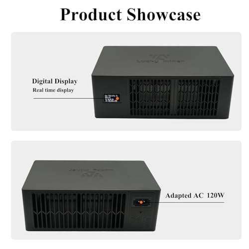 Bitcoins Miner 4.5TH/S Solo Miner LV08 SHA-256 Asic Chip Low Noise Lottery Crypto Miner 2.4G WiFi Bitcoins Mining Machine Home Use 3