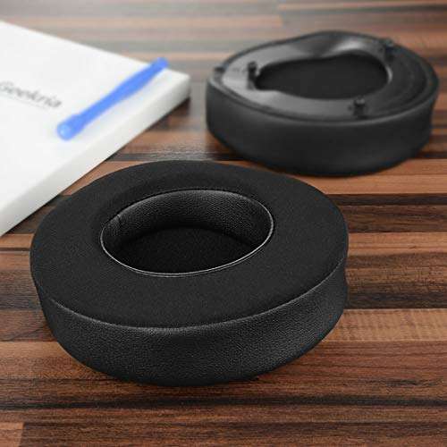 Geekria Sport Cooling Gel Replacement Ear Pads for Razer ManO'War Wireless, Destiny 2 ManO'War, Overwatch ManO'War Tournament Edition Headphones Ear Cushions (Black) 4