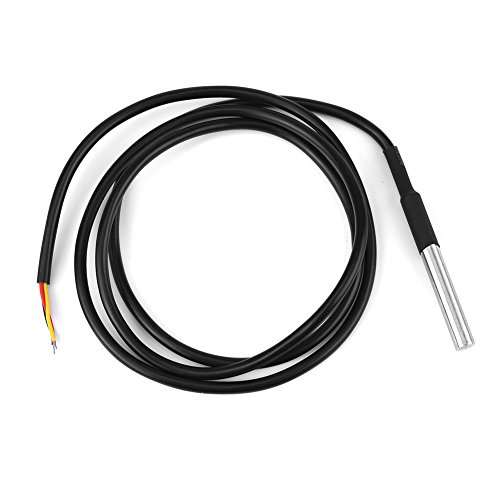 Water Temperature Sensor, DS18B20 Water Temperature Transducer Module with Waterproof Probe 4