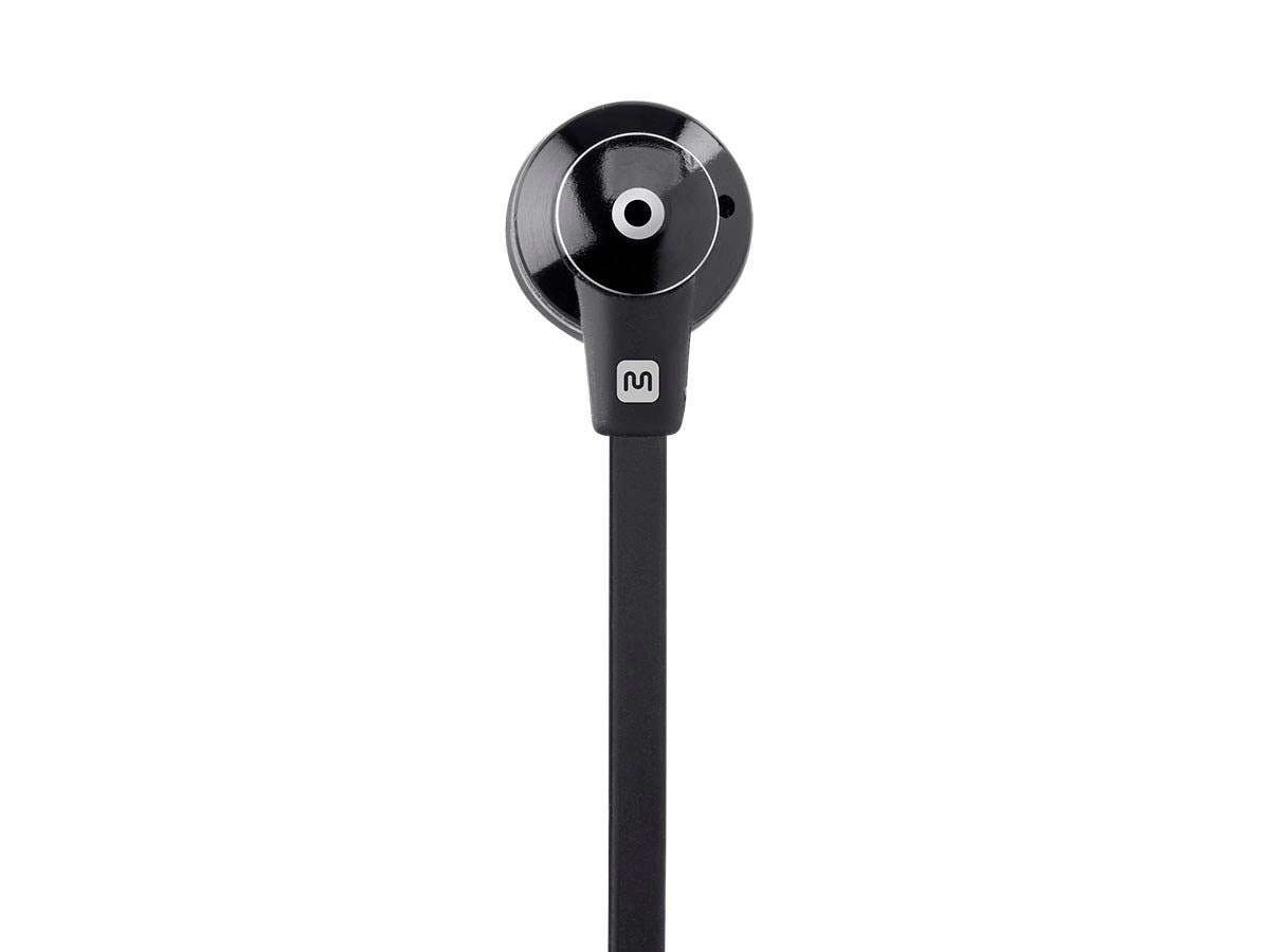 Monoprice Hi-Fi Reflective Sound Technology Earbuds Headphones - Black/Carbonite with in-Line Controller and Microphone 3