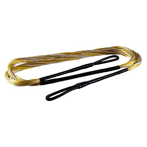 Excalibur Excel 36" Replacement Crossbow String Designed for EXO-Traditional Crossbows with Mag Tips (1994), Gold/Silver, Single