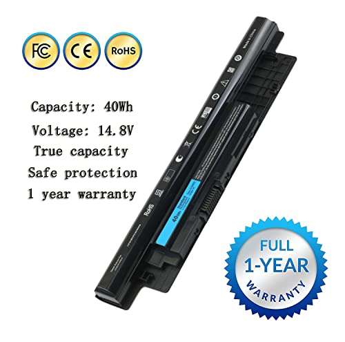 XCMRD 14.8V 40WH Battery for Dell Inspiron 15 3000 Series 15 3542 3543 3521 3537 3541 3531 3878 i3531 i3542 i3541 15R 5537 5521 17 3721 3737 17R 5737 5721 14 3421 14R 5421 Latitude 3440 3540 P28F P40F 5