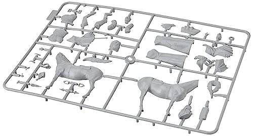 Master Box Models "French Cuirassier Napoleonic Wars Series - 2 Figures Set Plus Horse Model Kit (1:32 Scale) 3