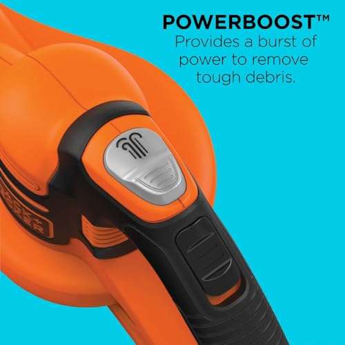 BLACK+DECKER 20V MAX* Cordless Sweeper with Power Boost, Leaf Blower with Battery and Charger (LSW321) 5