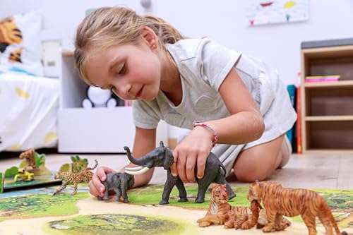 Papo Lying Tigress Nursing Figure 4