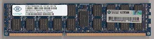 NANYA NT8GC72B4NG0NK-CG PC3-10600R DDR3 1333 8GB ECC REG 2RX4 (for Server ONLY)