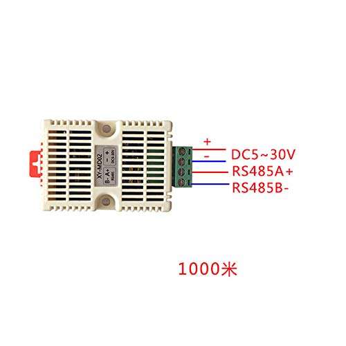 Taidacent High Temperature and Humidity Transmitter SHT20 Modbus Sensor Industrial Grade Temperature and Humidity Monitoring RS485 6