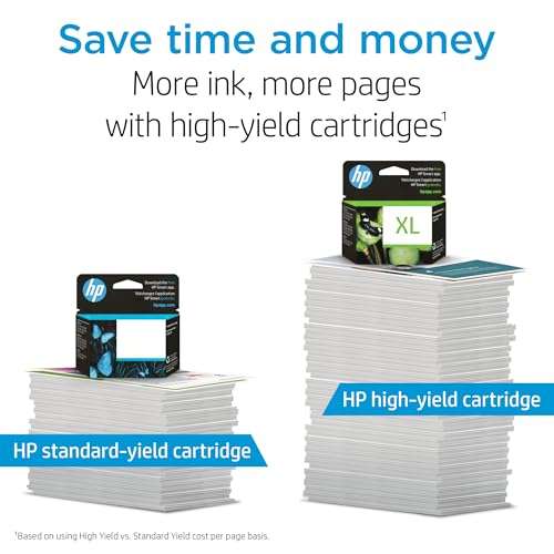 HP 62 Black/Tri-color Ink Cartridges for HP Printers (2-pack) | Works with Printer Series: ENVY 5540, 5640, 5660, 7640, OfficeJet 5740, 8040, OfficeJet Mobile 200, 250 | N9H64FN 4