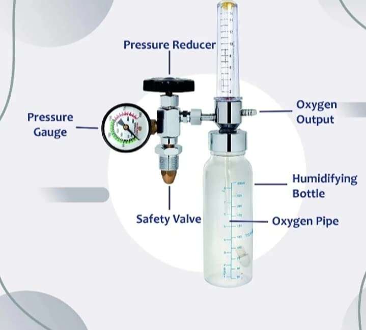 Oxygen Flowmeters For Cylinders and Hospitals (FA VALVE FOR CYLINDER) 5