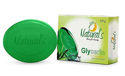Natural's Care For Beauty Ayurvedic Glycerin Alovera Soap- 125 gm (Pack of 4) 1