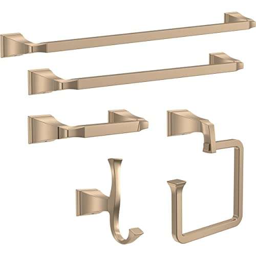 Delta Faucet 75146-CZ Dryden, Towel Ring, Champagne Bronze 4