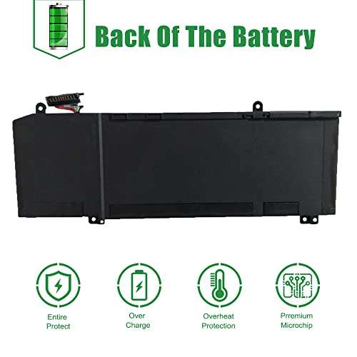 JIAZIJIA 1F22N 8622M Laptop Battery Replacement for Dell G5 5590 G7 7590 7790 Series Notebook 08622M 0HYWXJ HYWXJ 0JJPFK JJPFK 15.2V 60Wh 3750mAh 3