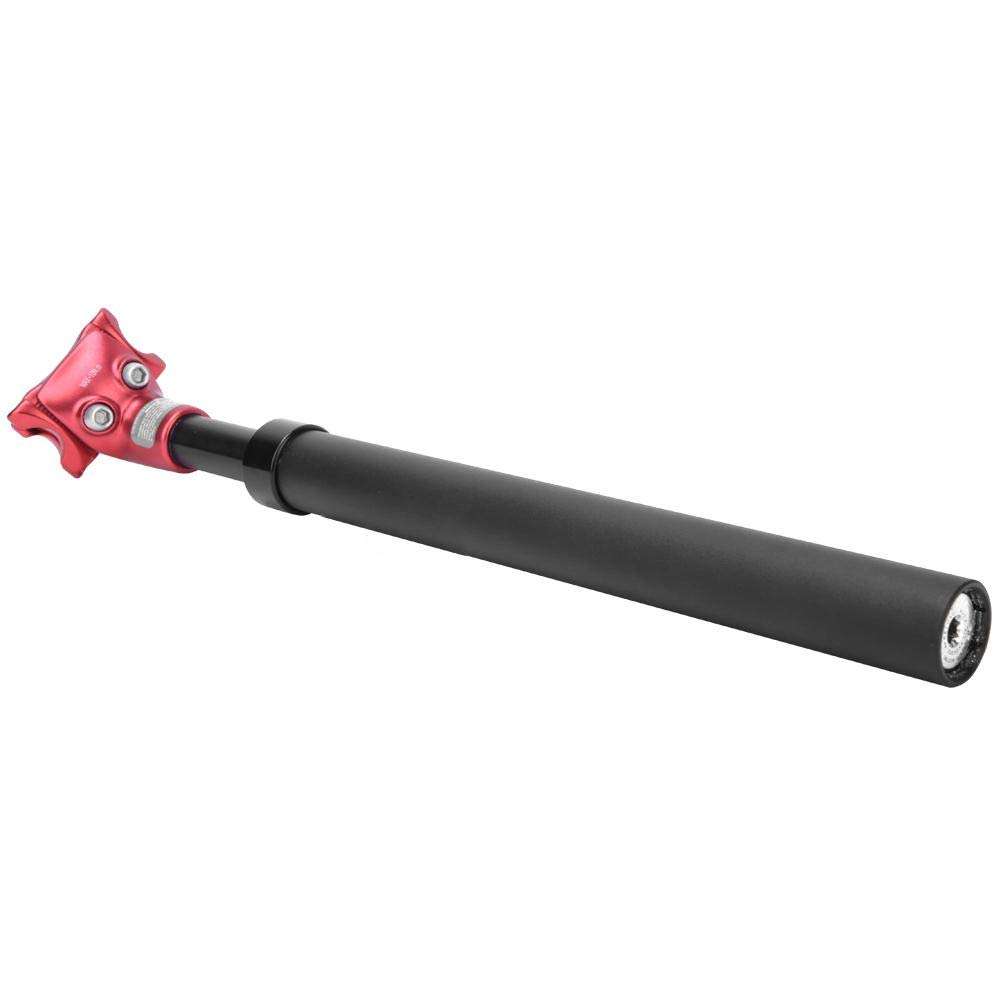 SPS-405 Suspension Seat Post, Mountain Seat Post Tube 27MM Aluminium Alloy (Black Red) 1