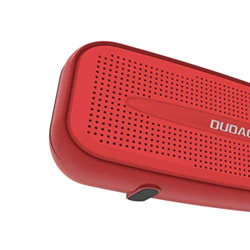 Dudao Portable Dolby Bass Dual Wireless Bluetooth 5.0 Speaker (Red) 3