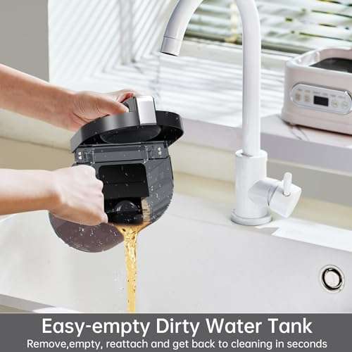 Carpet Cleaner Machine, 20KPa Powerful Portable Upholstery Spot Cleaner Shampooer Machine,Deep Stain Remover for Pets,Stairs,Car Seat, Couch & Furniture 6