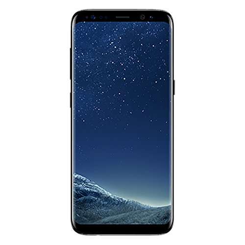 Samsung Galaxy S8 SM-G950F Unlocked 64GB - International Version/No Warranty (GSM Only, No CDMA) (Midnight Black) 1