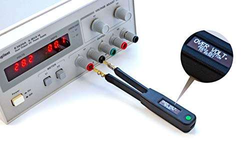 LCR Research Elite2-10KHz LCR Meter with 0.2% Accuracy/ESR Meter/Smart SMD Tweezers/with Spare Test Tips 4