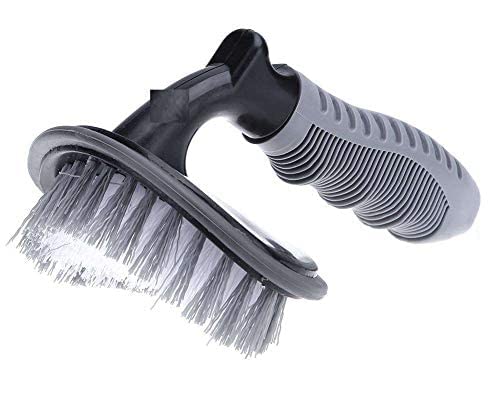 Prachit Eazy To Clean Wheel Tire Brush for Cleaning Wheels, Detail Car Wheel Rim Wash Scrub Brush for Washing Tires, Motorcycle Bicycle Tire Scrub Brush Washing Tool, Soft Alloy Brush Cleaner
