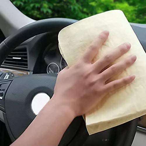 Catholic Towel Reusable Absorbent Water for Kitchen Cleaning Car Cleaning , Unique Living Magic Towel, Super Absorbent, Chamois Leather Wipes Pack of 1 3
