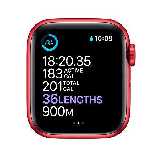 Apple New Watch Series 6 (GPS, 40mm) - Product(RED) - Aluminium Case with Product(RED) - Sport Band 3