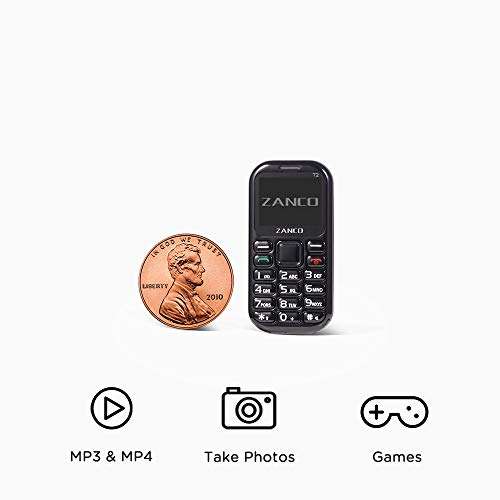 Zanco Tiny T2 - World's Smallest 3G Phone, Perfect for Travel 5