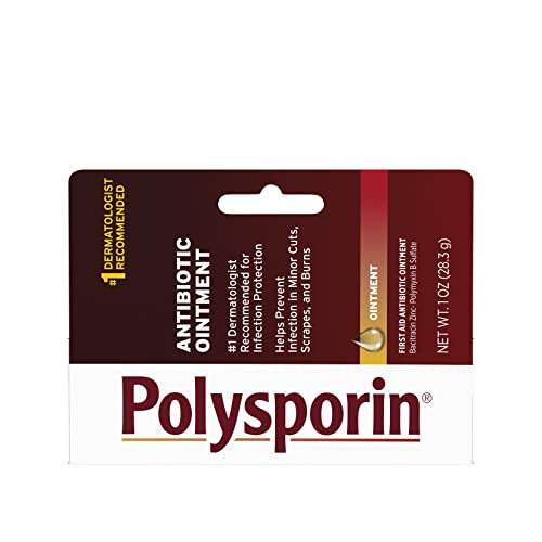 Polysporin First Aid Antibiotic Ointment -1 oz, Pack of 3 1