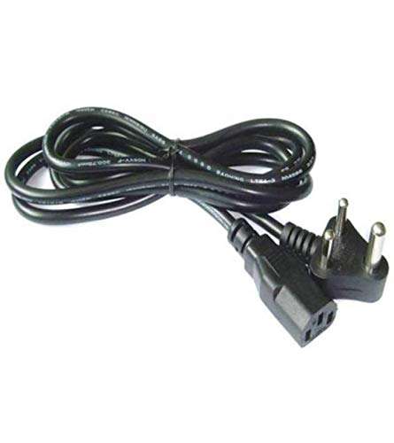 ComC Heavy Duty 3 meter power cable AC 3 PIN Indian Male Plug to IEC60320 C13 Power Cord Cable for Desktop, PC Computer, Scanner, Printer (3 Meter) 4