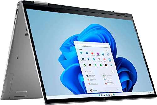 Dell 2022 Inspiron i7620 7000 Series 2-in-1 Laptop 16" FHD+ Touchscreen 12-Core 12th Intel i7-1260P Iris Xe Graphics 16GB DDR4 512GB NVMe SSD Thunderbolt 4 WiFi 6E Backlit KB w/FP Windows 11 Home 6