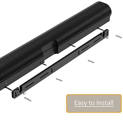Yaotieci Wall Mount Compatible with Sonos Arc Sound Bar, Floating Style Mounting Bracket for Sonos Arc Wall Mount, Soundbar Mount for Sonos Arc Mount on Wall Under TV 4