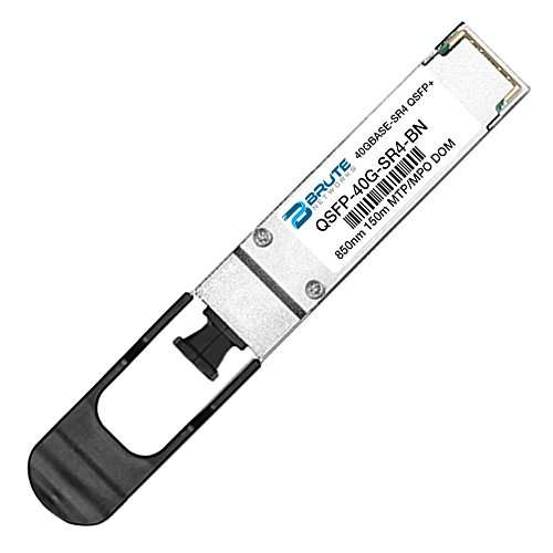 Brute Networks QSFP-40G-SR4-BN - 40GBASE-SR4 150m MMF 850nm QSFP+ Transceiver (Compatible with OEM PN# QSFP-40G-SR4) 2