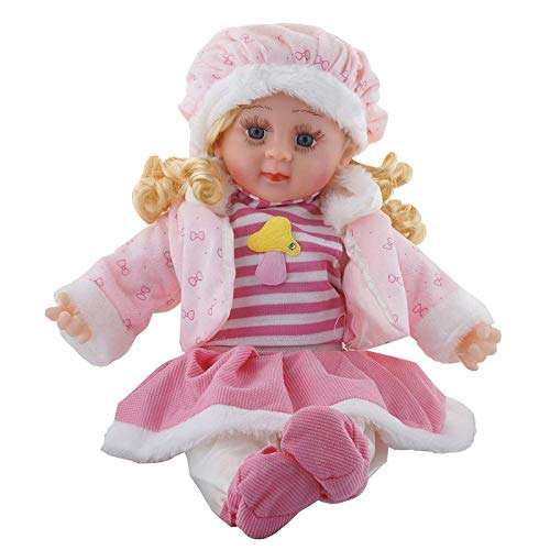 Generic Humg Enterprises Big Size Singing Songs and Poem Baby Girl Doll (Multicolour,43 cm) 2