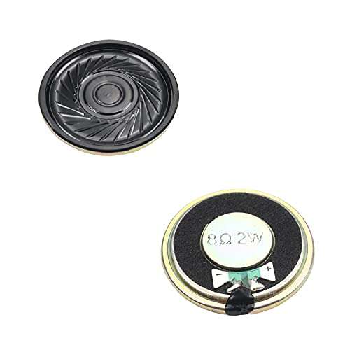 Fielect DIY Magnetic Speaker 2W 8 Ohm 36mm Diameter Round Shape Replacement Loudspeaker 1pcs 1
