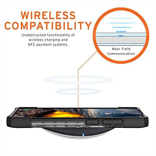 Urban Armor Gear UAG Compatible with Samsung Galaxy Note20 Ultra 5G Case [6.9-inch Screen] Rugged Lightweight Slim Shockproof Monarch Protective Cover, Black 3