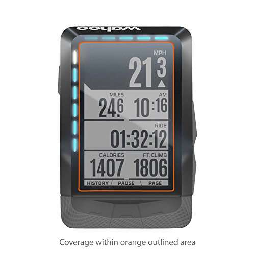 BoxWave Screen Protector Compatible with Wahoo ELEMNT - ClearTouch Anti-Glare (2-Pack), Anti-Fingerprint Matte Film Skin 3