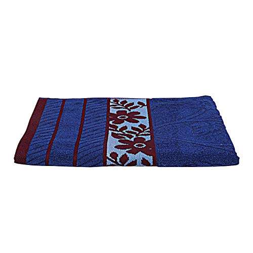 Kuber Industries 100% Cotton 4 Pieces Bath Towel 27" x54? (Blue) -CTKTC028908 2
