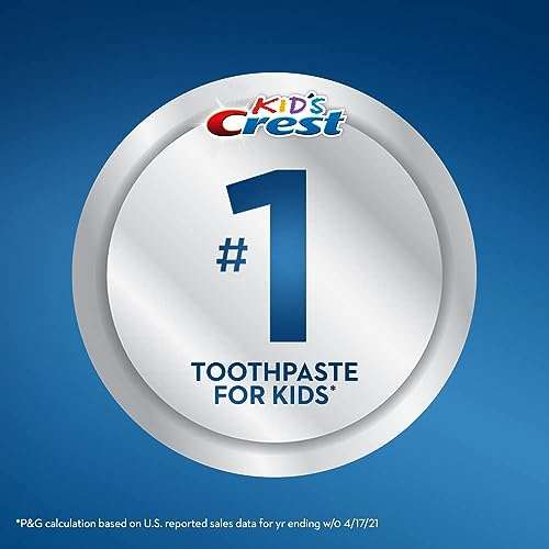 Crest Kid's Sparkle Fun Toothpaste Cavity Protection 2.7oz (3 Pack) 6