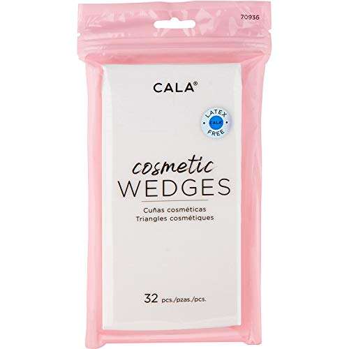 Cala Makeup Beauty Sponge, Makeup Blender Sponges for Full Coverage Powder, Cream, Liquid Foundation Cosmetics, Puff for Powder, Concealer and Foundation Applicator 32 Pieces