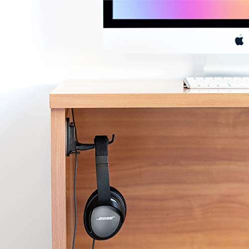 Elevation Lab Anchor Side - Headphone Mount for Vertical Surfaces Under Desk Headset Stand Holder 3