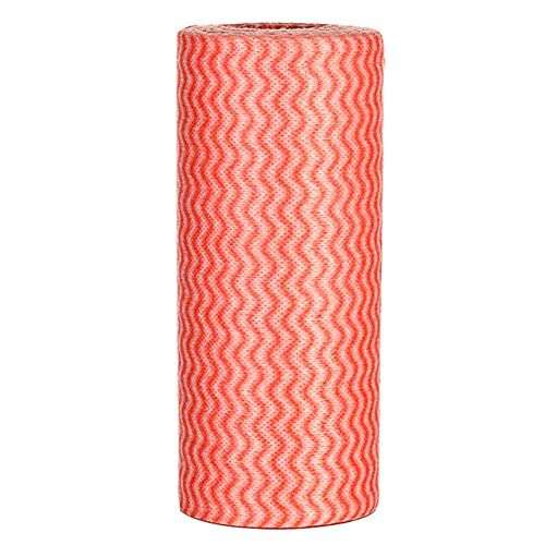 GlobalNiche® Pink50 PCS House Kitchen Multi-purpose Non-Woven Fabrics Non-stick Wiping Rags Dish Cleaning Cloth Kitchen Towel (78891) 1