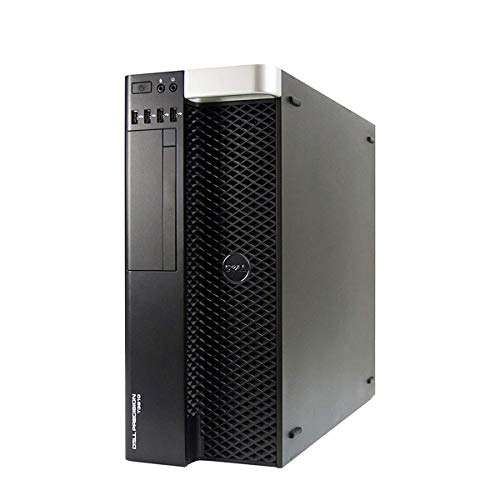 Dell Precision T3610 Tower Workstation PC Desktop Computer - Quad Core Intel Xeon, NVIDIA GTX 1650 4GB, 8GB RAM, 256GB SSD, DVD-ROM, Keyboard, Mouse, WiFi, Windows 10 Home(Renewed) 1