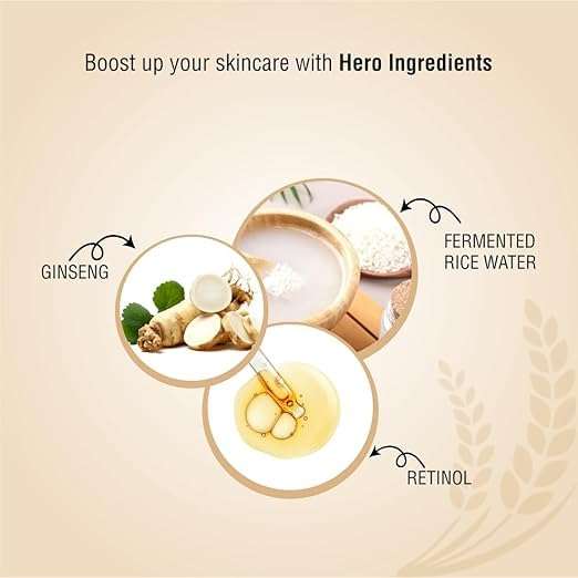 FYC Professional Korean Glass Skin Rice Water Facial Kit – 9 Step Brightening, Hydrating & Anti-Ageing Facial Kit for Women | Bridal Glow, Whitening & Salon Facial Ritual (183g) 4