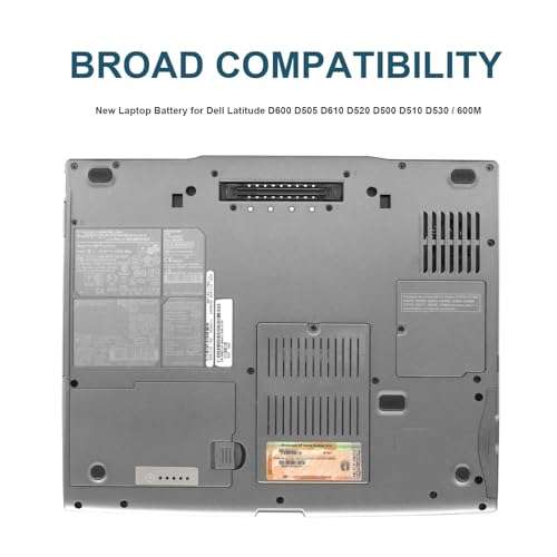 Fancy Buying New Laptop Battery for Dell Latitude D600 D505 D610 D520 D500 D510 D530 / 600M, fits P/N C1295 6Y270 3R305 6